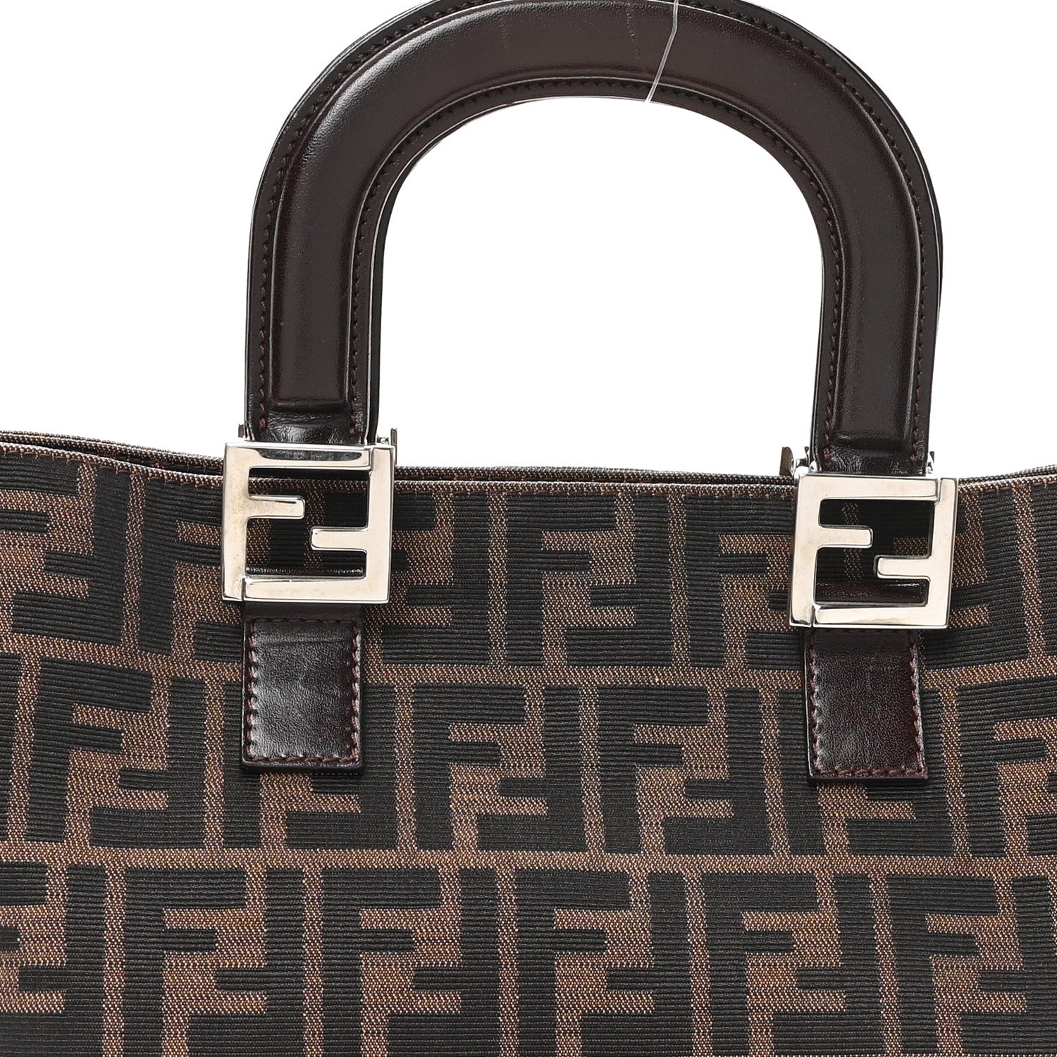 Fendi Zucca Small Holdall Tote Tobacco 1715108 – FASHIONPHILE