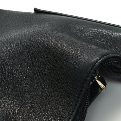 Gucci Calfskin Medium Horsebit Chain Hobo Black 13 of 16