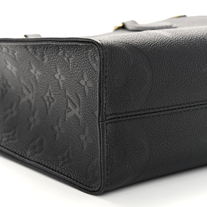 Louis Vuitton Empreinte Monogram Giant Onthego PM Black 8 of 9