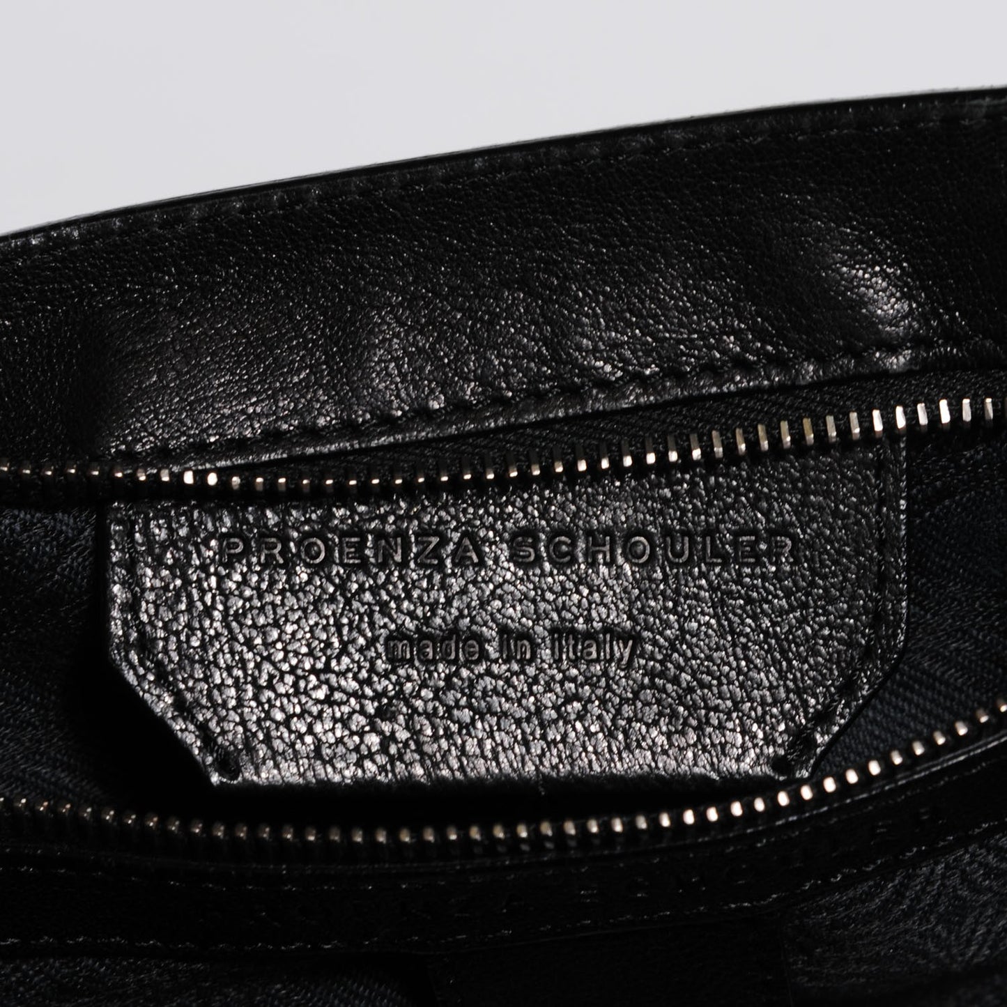 Lambskin Large PS1 Satchel Black