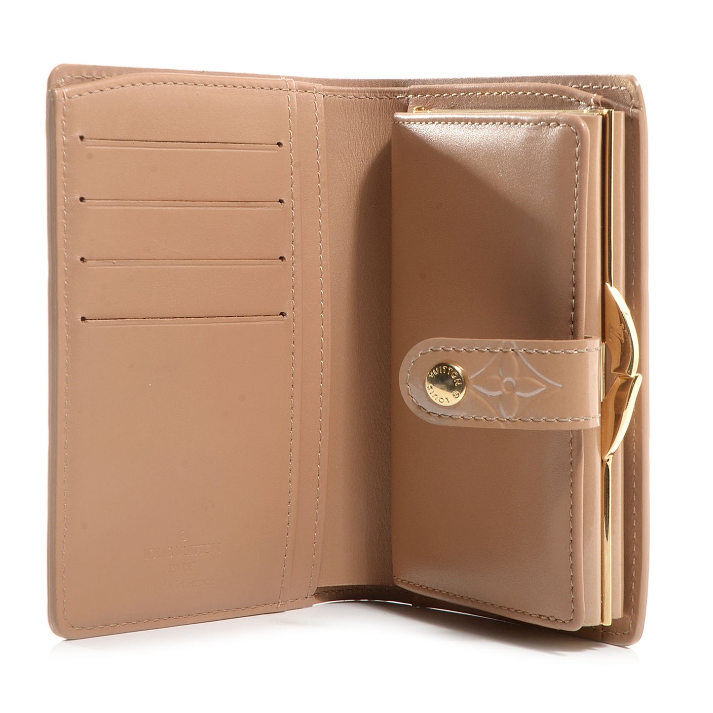 Vernis French Purse Wallet Noisette