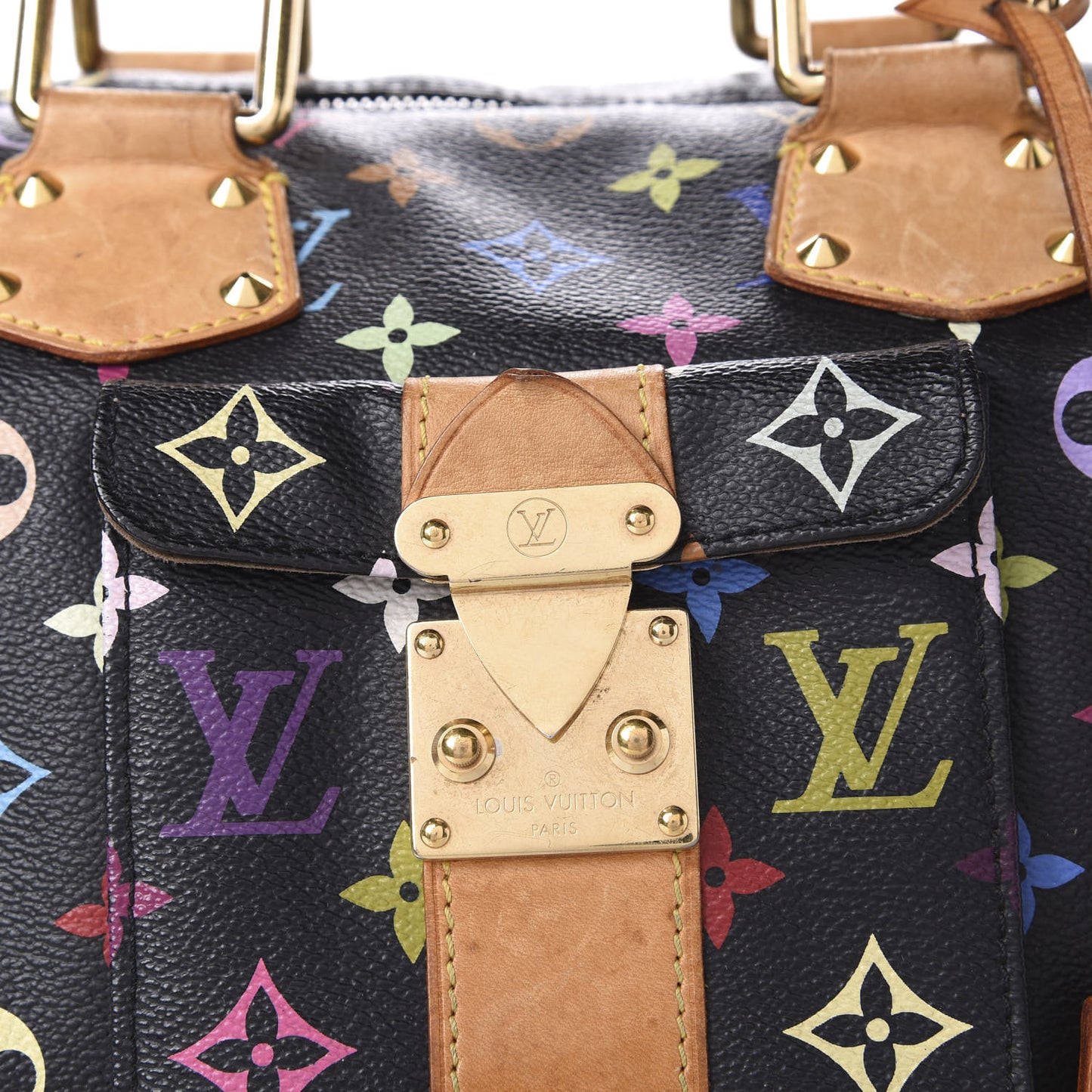 Monogram Multicolor Speedy 30 Black