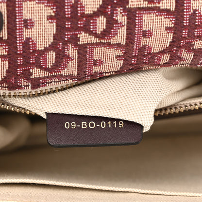 Christian Dior Oblique DiorAddict Flap Bag Burgundy 7 of 10