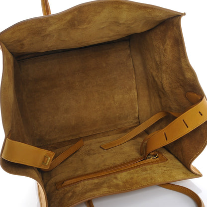 Celine Supple Calfskin Medium Phantom Luggage Curry 6 of 9