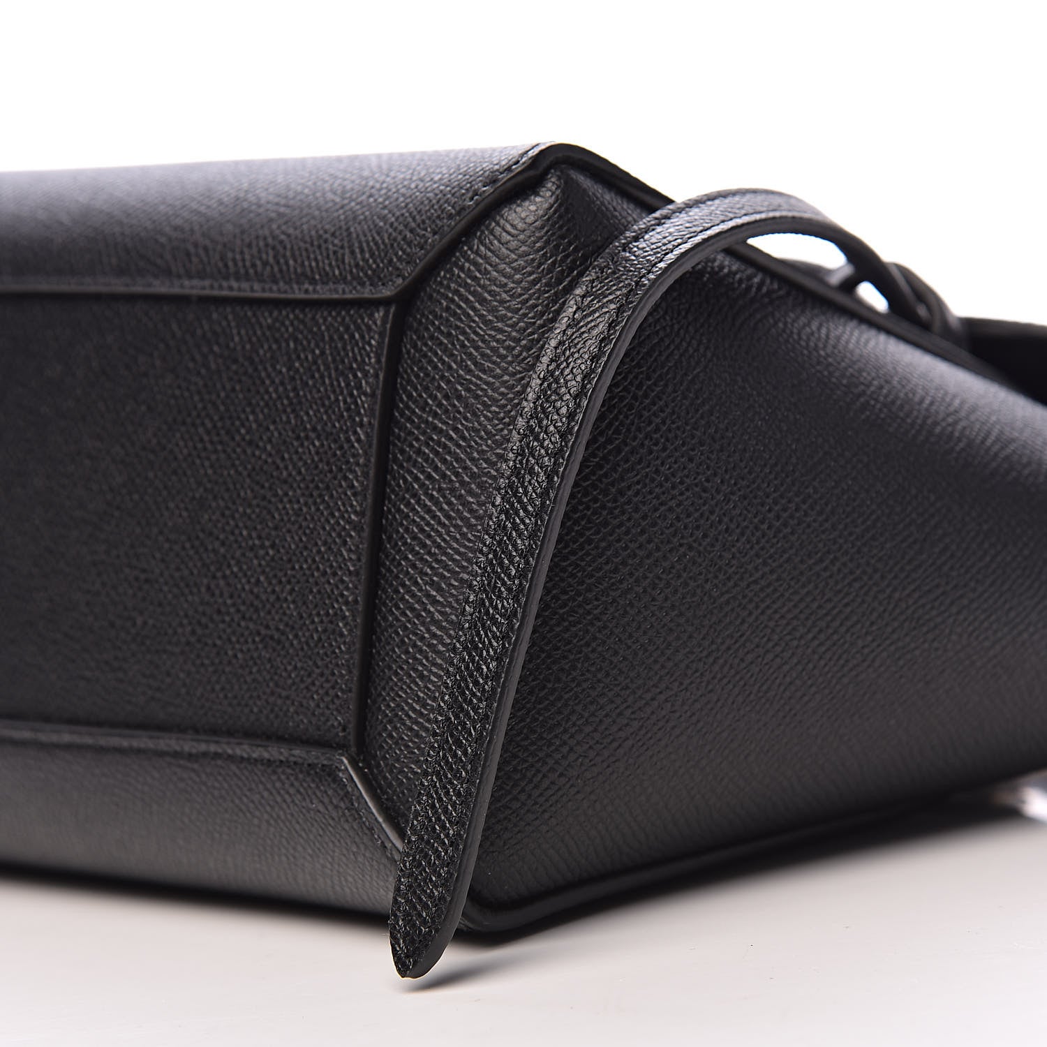 Celine Grained Calfskin Nano Belt Bag Black 10 of 11