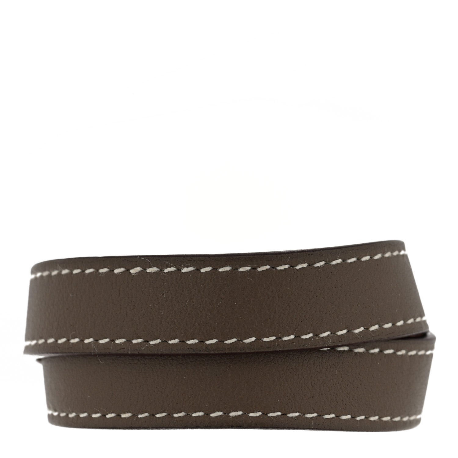 Hermes Swift Kelly Double Tour Bracelet T1 Etoupe 3 of 4
