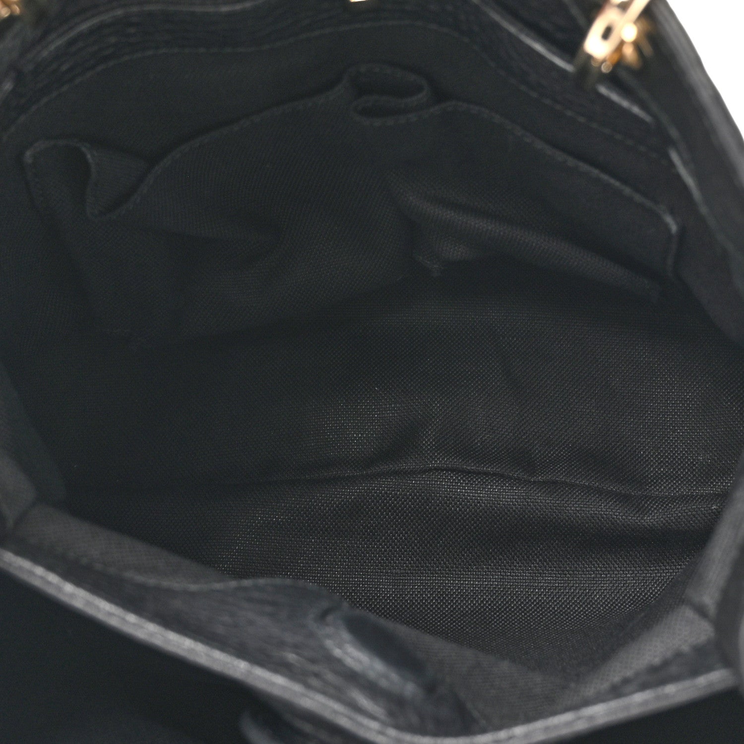 Gucci Cellarius Calfskin Mini Bamboo Shopper Tote Black 6 of 15