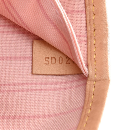 Louis Vuitton Damier Azur Neo Neverfull MM Rose Ballerine 8 of 10