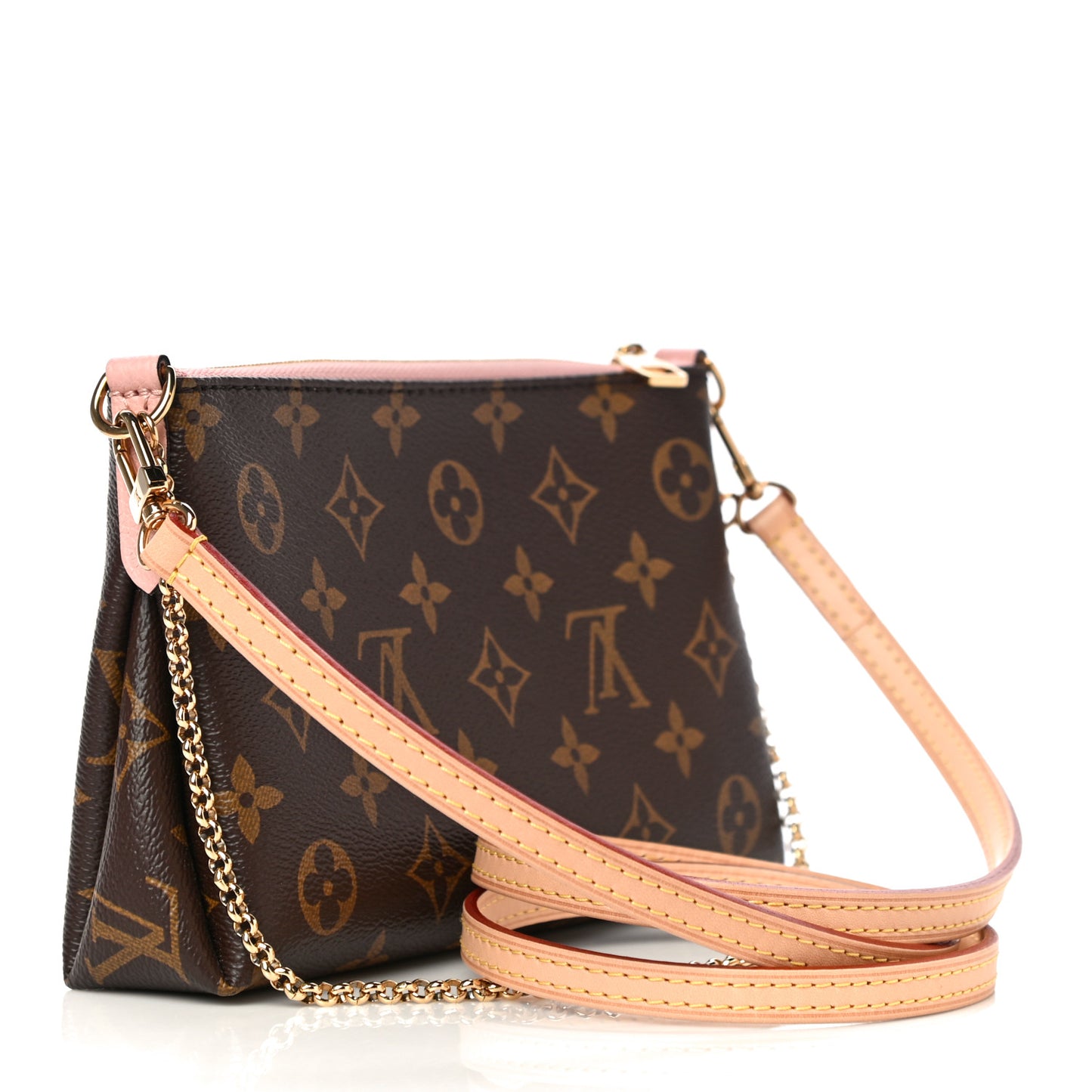 Monogram Pallas Clutch Rose Poudre