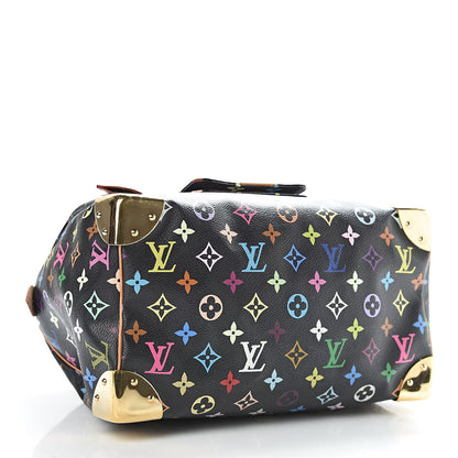 Louis Vuitton Monogram Multicolor Speedy 30 Black 4 of 10
