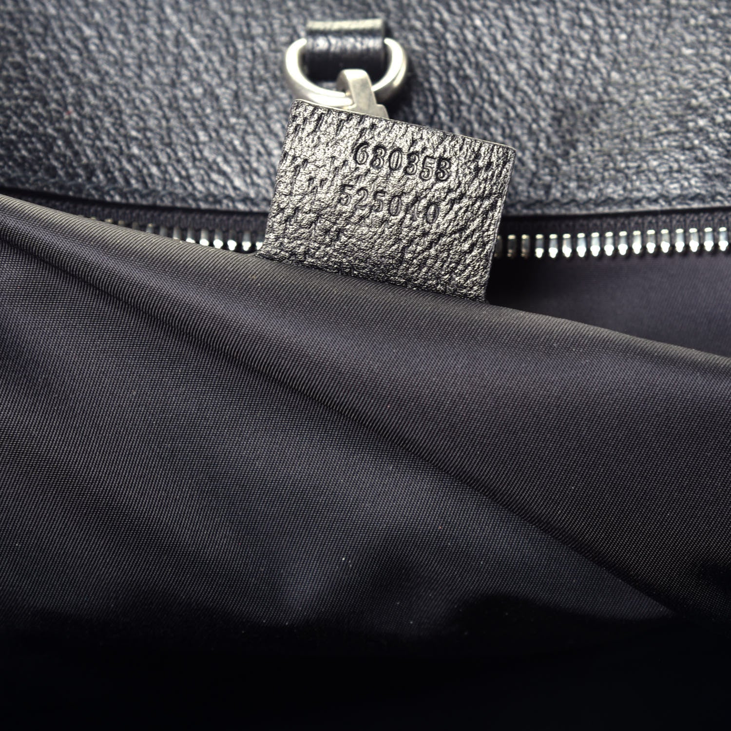 Gucci Econyl Nylon Monogram Large Off The Grid Tote Bag Black 7 of 9