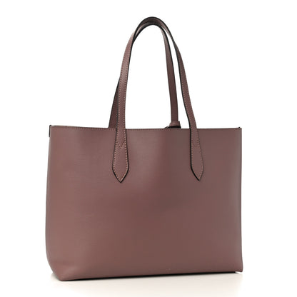 Burberry Grainy Calfskin Haymarket Check Medium Reversible Tote Dusty Pink 5 of 16