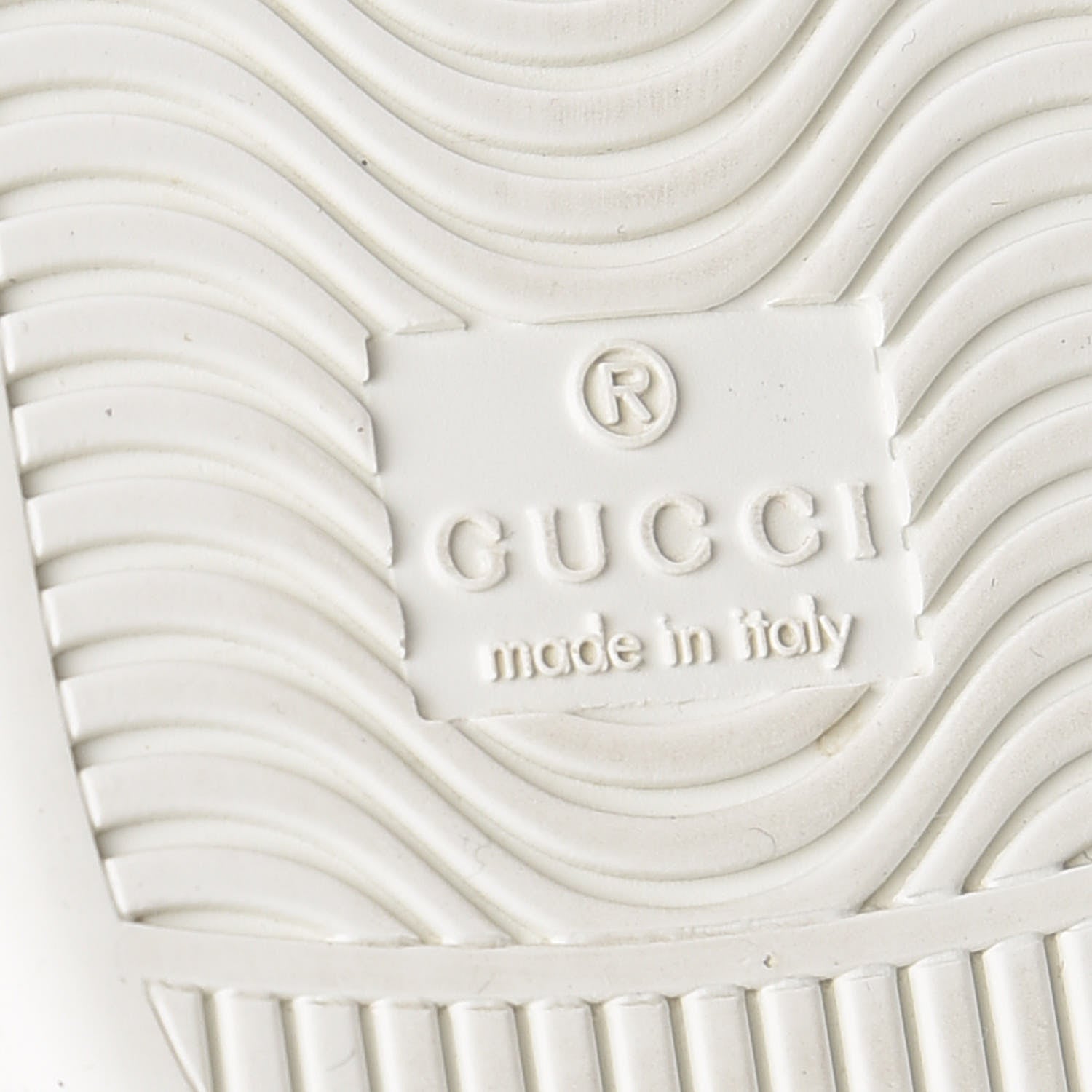 Gucci Calfskin Web Floral Embroidered Ace Sneakers 38 White 6 of 8