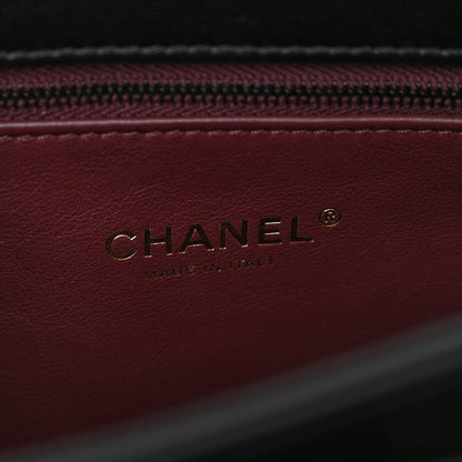 Chanel Lambskin Quilted Small Trendy CC Dual Handle Flap Bag So Black 6 of 10