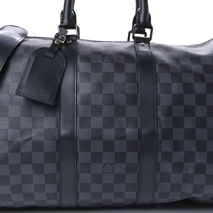 Louis Vuitton Damier Graphite Keepall Bandouliere 45 8 of 9
