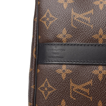 Louis Vuitton Monogram Macassar Keepall Bandouliere 45 8 of 8