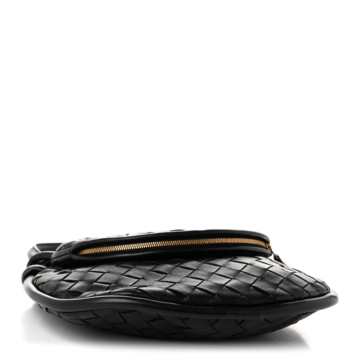 Nappa Intrecciato Small Gemelli Black