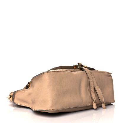 Chloe Calfskin Medium Marcie Nude Satchel Natural 4 of 13