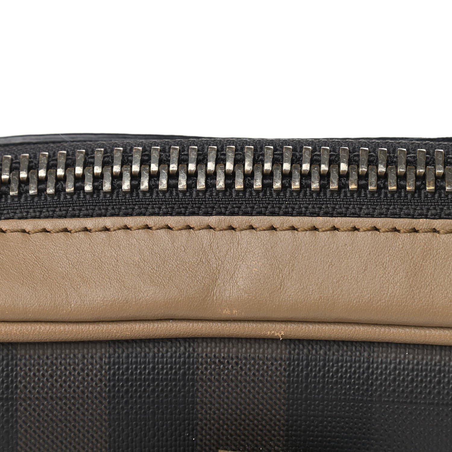 Burberry London Smoked Check Large Briefcase Brown 19 of 22
