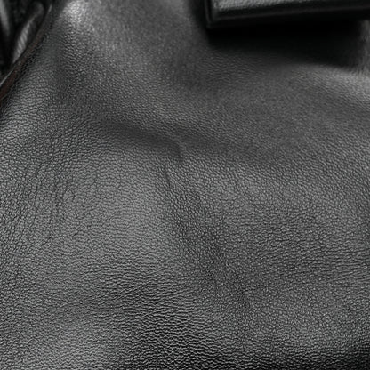Miu Miu Nappa Belle Pochette Clutch Black 10 of 10