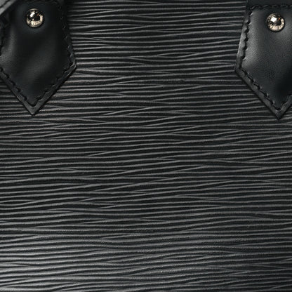 Louis Vuitton Epi Alma BB Black 7 of 9
