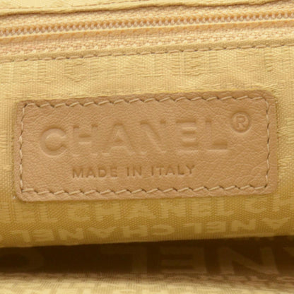 Chanel Caviar Mademoiselle Lock Accordion Flap Beige 5 of 9