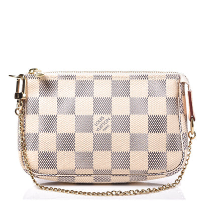 Louis Vuitton Damier Azur Mini Pochette Accessories 1 of 7