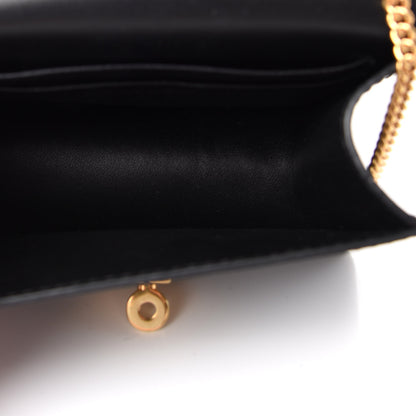 Versace Calfskin Mini Icon Handbag Black 5 of 7