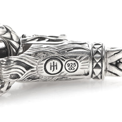 John Hardy Sterling Silver Black Sapphire Legends Naga Station Bracelet 4 of 5