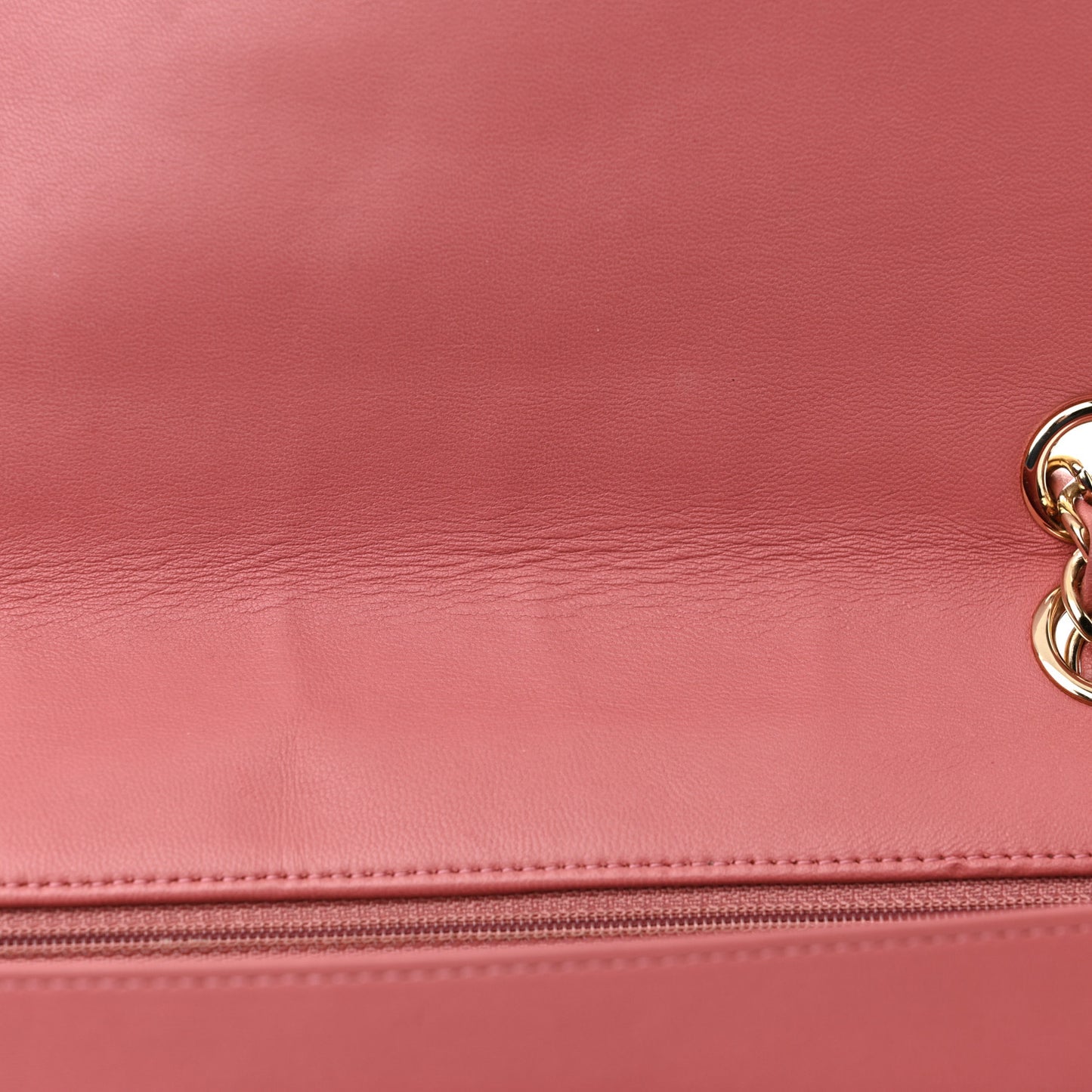 Lambskin Medium Valentine Charms Flap Pink