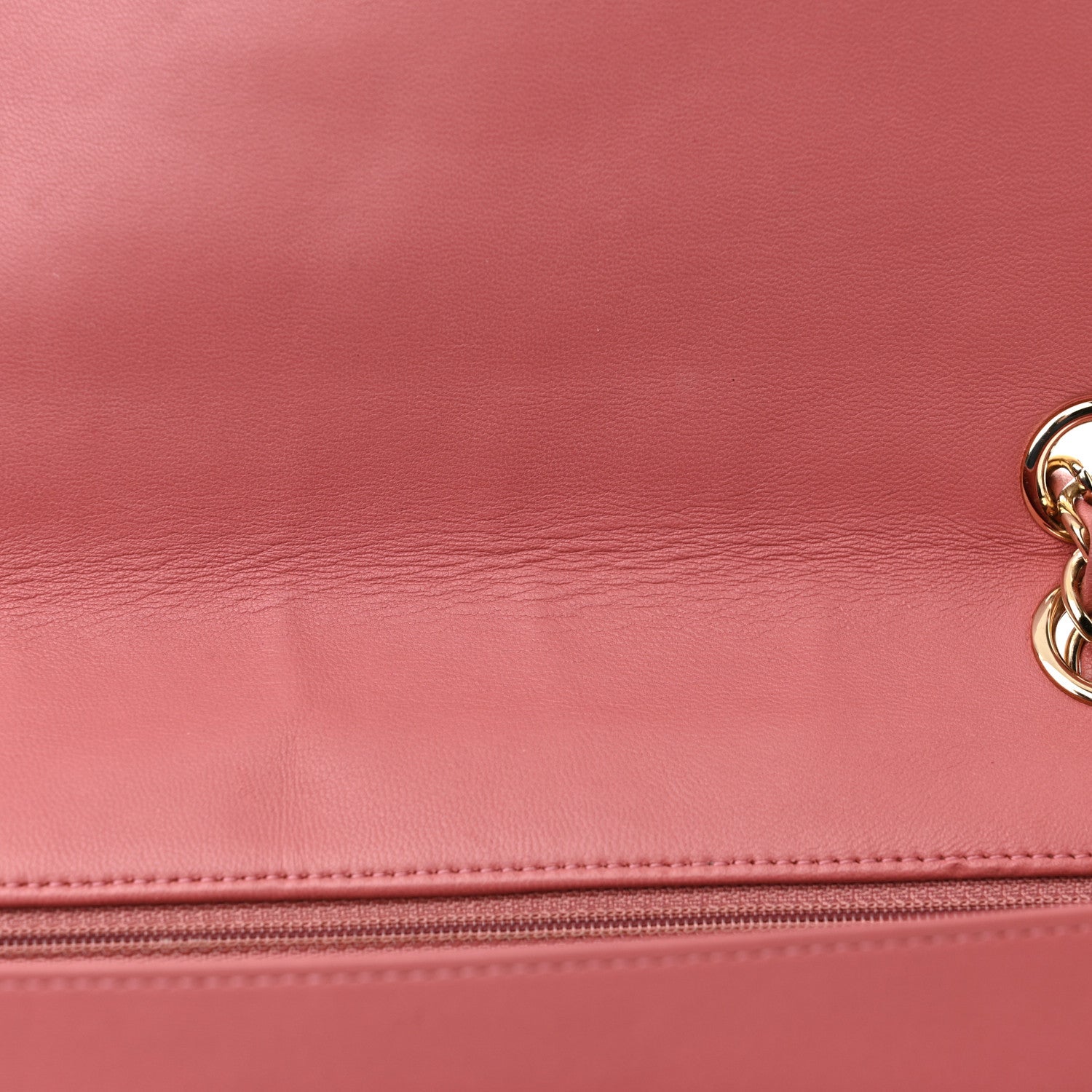 Chanel Lambskin Medium Valentine Charms Flap Pink 15 of 15