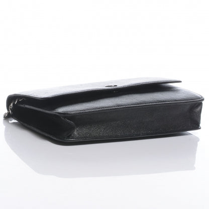 Chanel Leather Wallet On Chain WOC Black 4 of 8