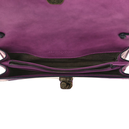 Bottega Veneta Nappa Intrecciato Olimpia Knot Clutch Corot 5 of 12