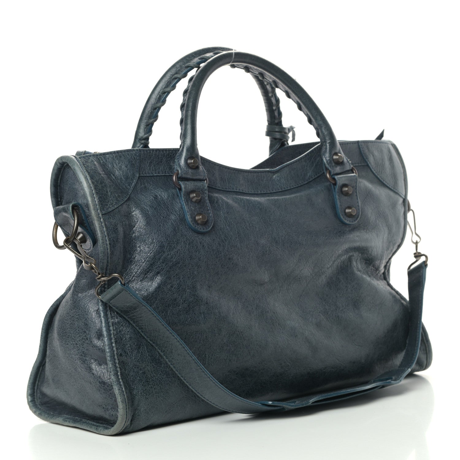 Balenciaga Agneau Classic Hardware City Canard 3 of 13