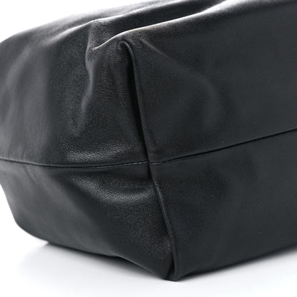Valentino Garavani Nappa Vlogo Pouf Pouch Black 9 of 10