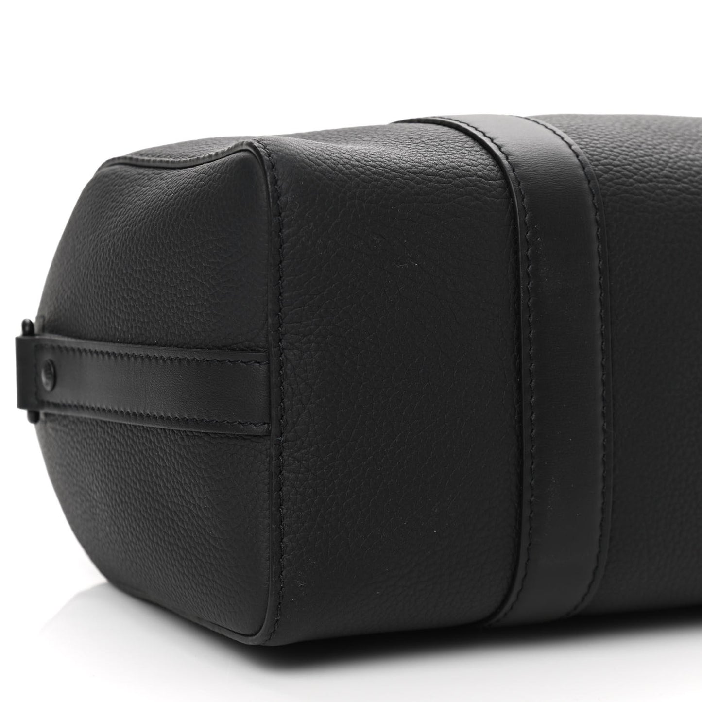 Calfskin Damier Distorted City Keepall Black
