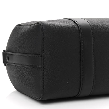 Louis Vuitton Calfskin Damier Distorted City Keepall Black 9 of 10