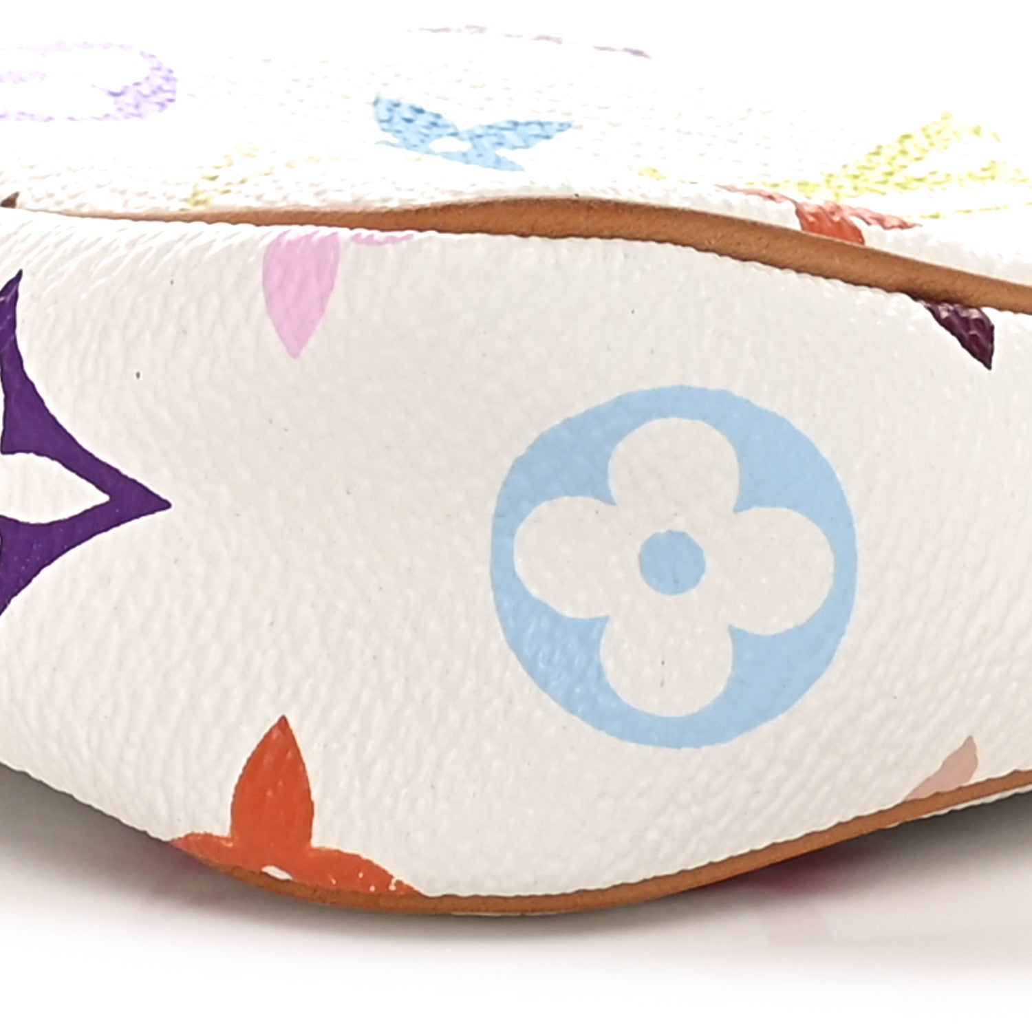 Louis Vuitton Monogram Multicolor Pochette Accessories White 9 of 9