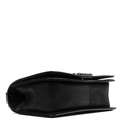 Chanel Patent Iridescent Calfskin Sequin Medium Boy Flap Bag Black 3 of 11