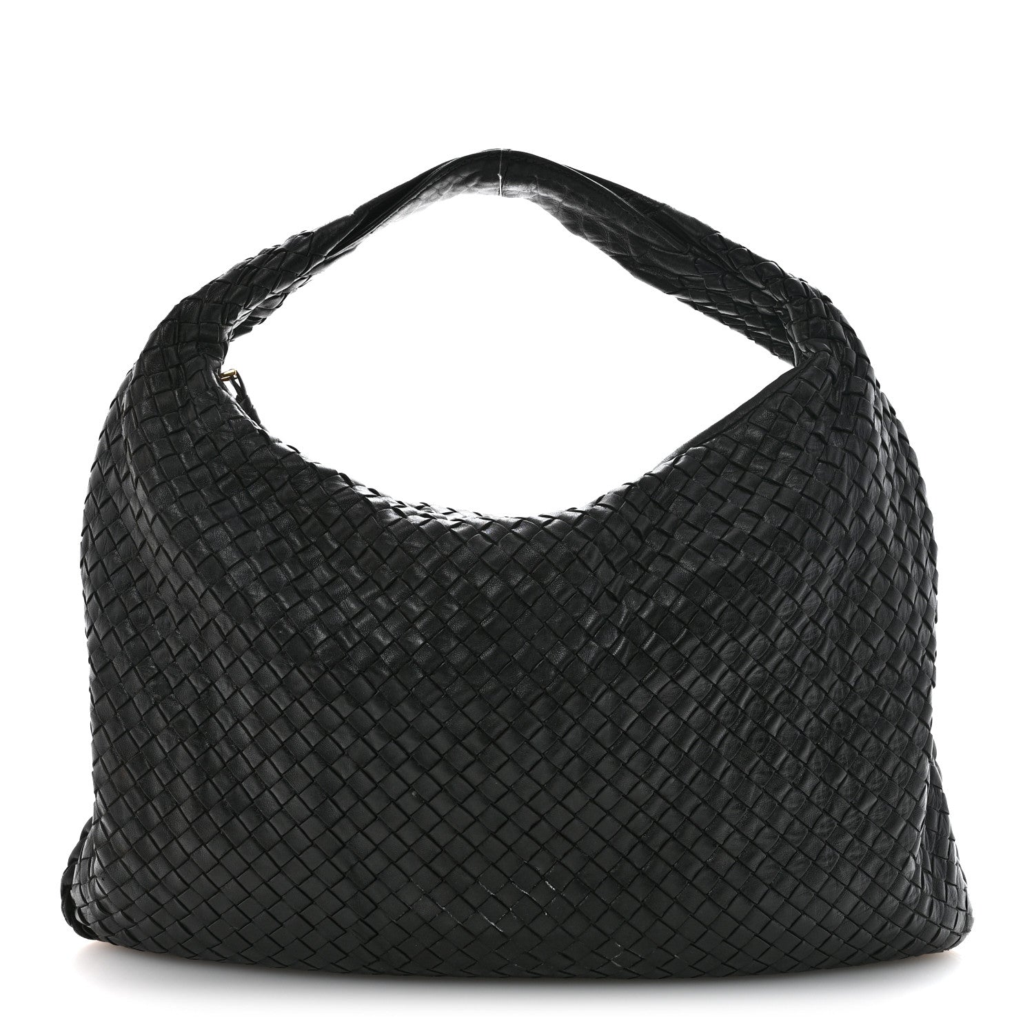 Bottega Veneta Nappa Intrecciato Large Veneta Hobo Black 1 of 14