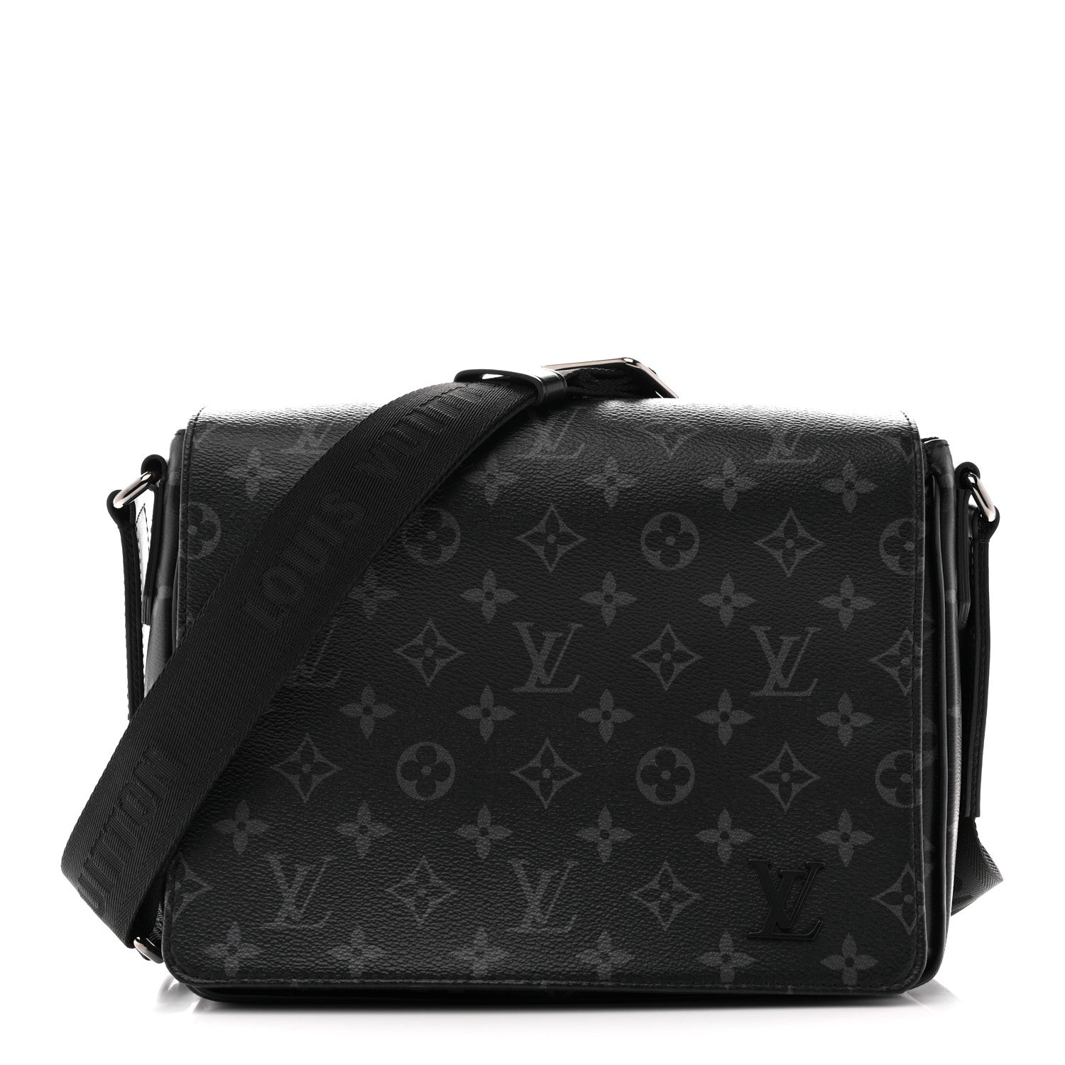 Louis Vuitton Monogram Eclipse District PM Black 1 of 10