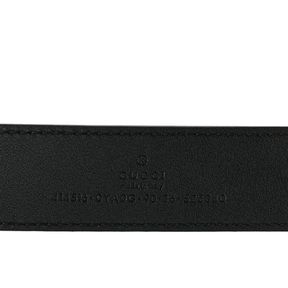 Gucci Plutone Calfskin Double G 30mm Belt 90 36 Black 3 of 3
