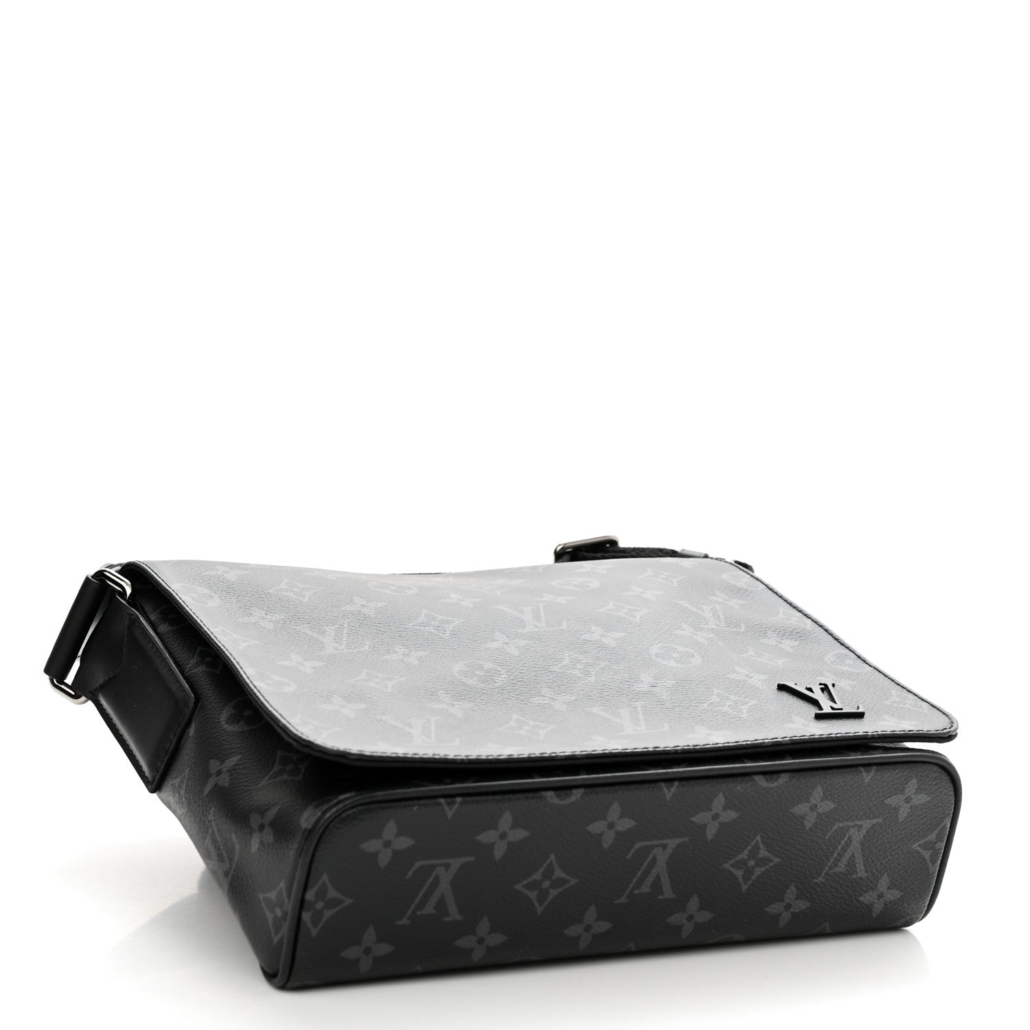 Louis Vuitton Monogram Eclipse District PM Black 4 of 9