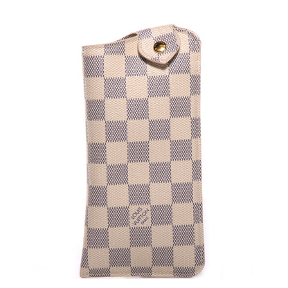 Louis Vuitton Damier Azur Sunglasses Case MM 1 of 7