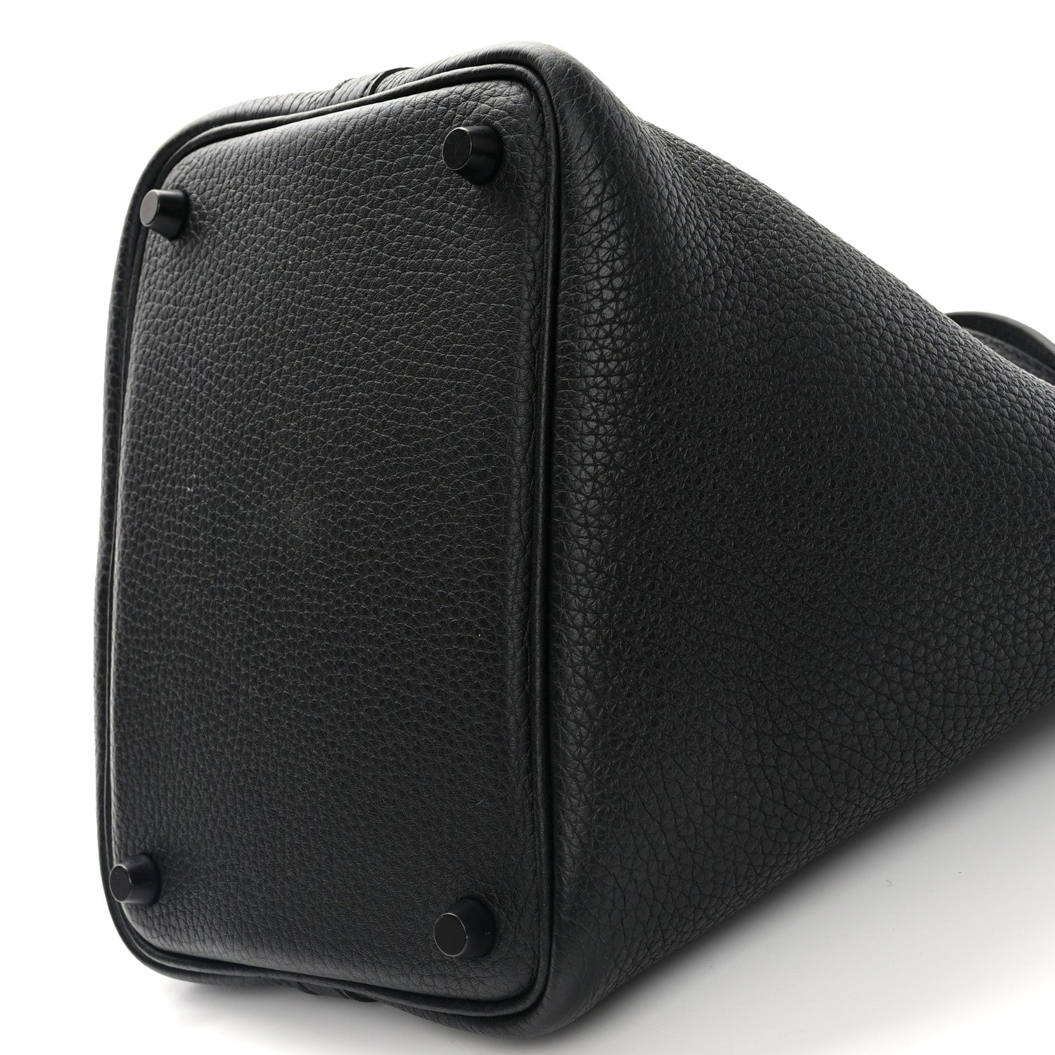Hermes Taurillon Clemence Monochrome Picotin Lock 18 PM Black 10 of 12