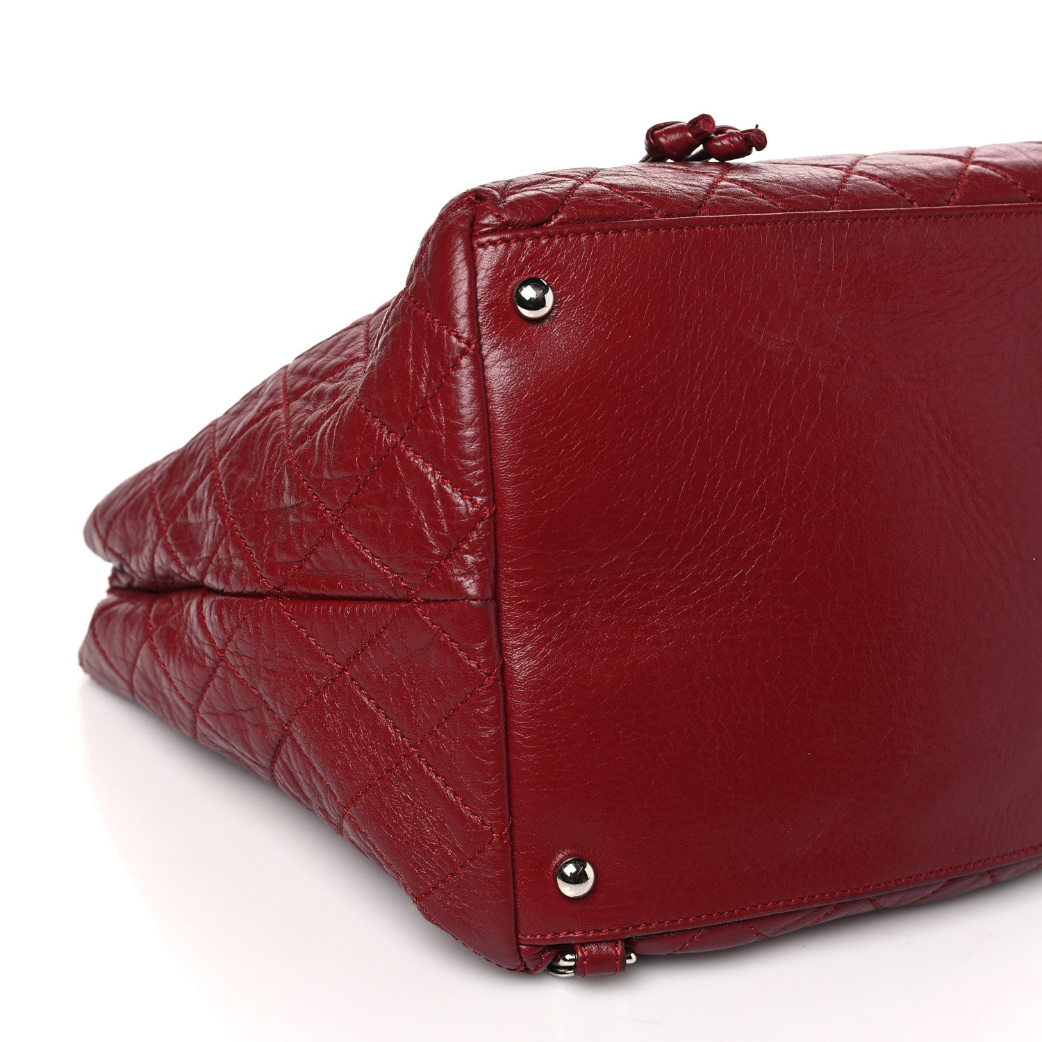Chanel Lambskin Quilted Beijing Backpack Red 10 of 12