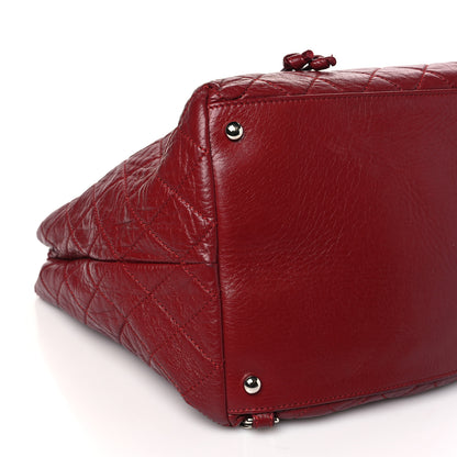 Chanel Lambskin Quilted Beijing Backpack Red 10 of 12
