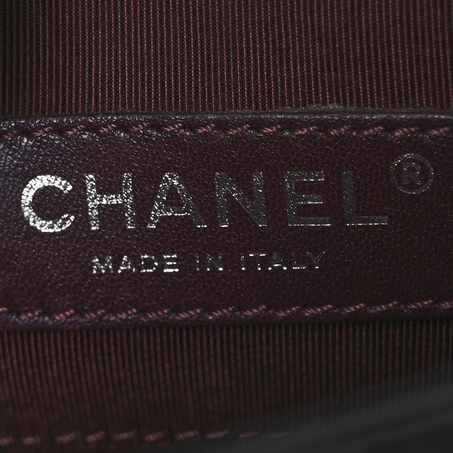 Chanel Calfskin Plexiglass Horizontal Boy Brick Flap Black 6 of 12