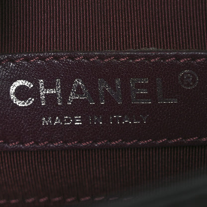 Chanel Calfskin Plexiglass Horizontal Boy Brick Flap Black 6 of 12