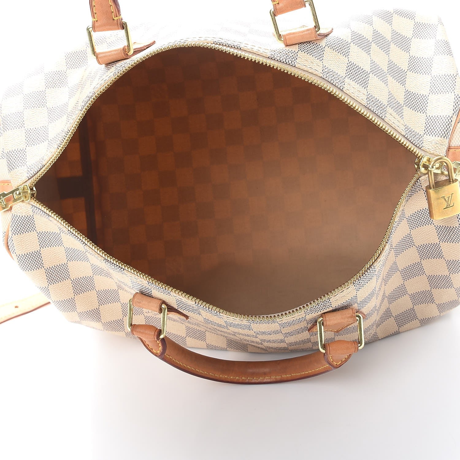 Louis Vuitton Damier Azur Speedy Bandouliere 35 6 of 20